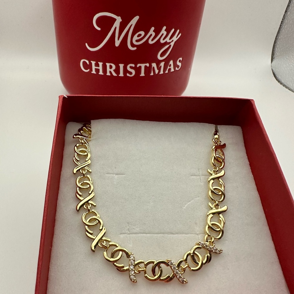 Gold Diamond Chain Bracelet Jewelry